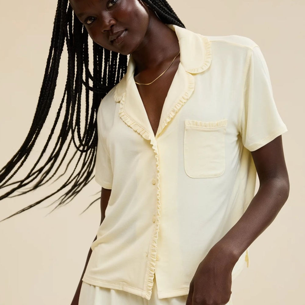 Aerie Real Soft® Ruffle Pajama Set